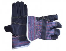 10.5 Inch Dark furniture leather gloves