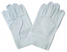 10.5" cow split leather welding gloves