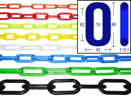 Cadena de Plástico 12 mm