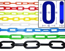 Cadena de Plástico 12 mm