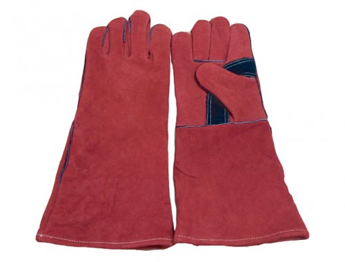 14 inch Cow split leather welding gloves