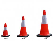 45cm 71cm 91cmPE Traffic cone