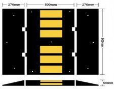 Rubber Speed Humps