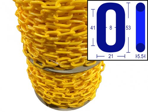 Cadena de Plástico 5.5mm