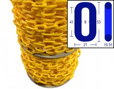 Cadena de Plástico 5.5mm