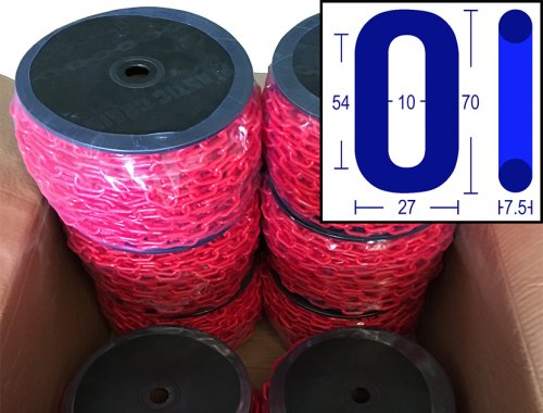 Cadena de Plástico 7.5 mm