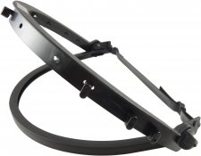 Visor Bracket used with full brim safety helmet