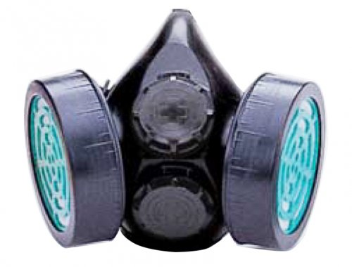 Chemical Respirator, Respirador químico, Twin Cartridges