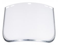 Transparent PC Visor With Aluminum Edge (8" x 12" x 1.0mm)