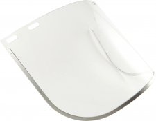 Clear Visor (8 x 15.5", 1.5 mm, Aluminum bound)