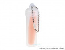 1 Earplug Portable Cylindrical Case
