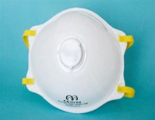 FP2SLAVw FFP2 Disposable Particulate Respirator with exhalation valve
