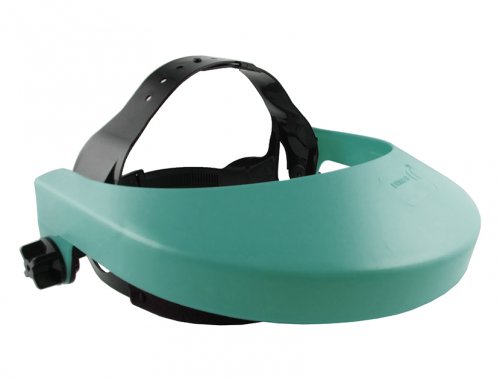 Protector Frontal de ABS Verde | Casquete de Ajuste Manual | MUSSE
