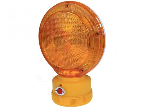 1pcs super bright LED Barricade Light Use Two D Batteries