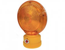 1pcs super bright LED Barricade Light Use Two D Batteries