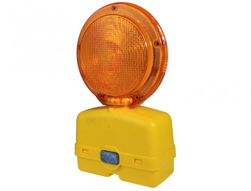 1pcs super bright LED Barricade Light Use 6V Batteries