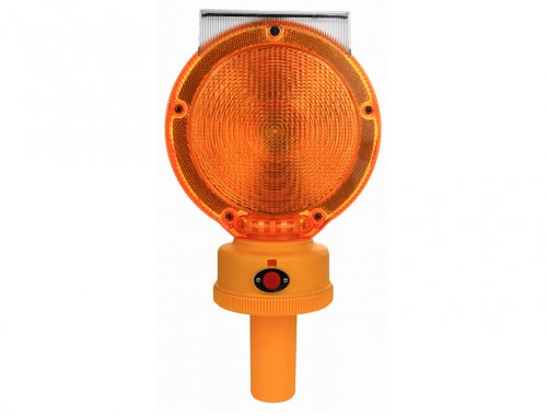 2pcs super bright LED Solar Barricade Light