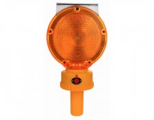 2pcs super bright LED Solar Barricade Light