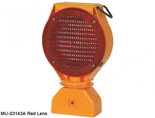 Solar Warning Light- 6 High Intensity Super Bright LEDs