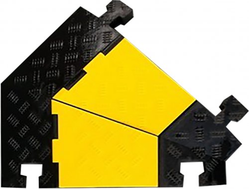 Left Corner Protector for 3 channels cable protector