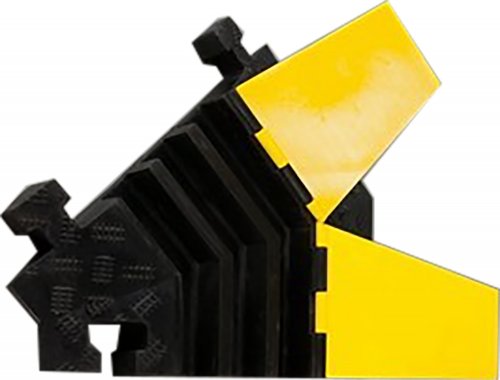 Right Corner Connector for 3 channels cable protector