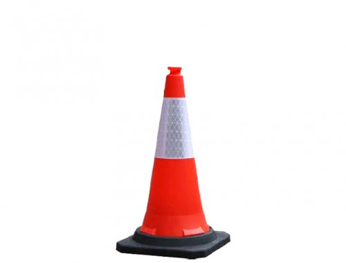 Cono de Tráfico PE de 75 cm (4.2 kg) – Alta Visibilidad y Diseño Resistente | MUSSE