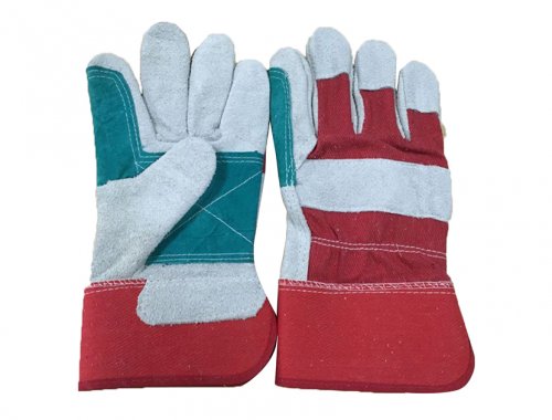 10.5" Nature cow split leather gloves