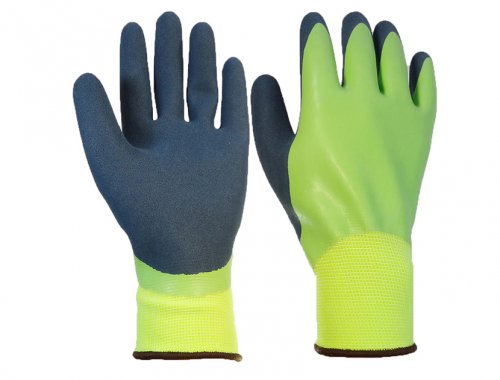 15 Gauge fully smooth latex doubled with latex Safety gloves