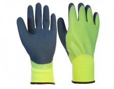 15 Gauge fully smooth latex doubled with latex Safety gloves