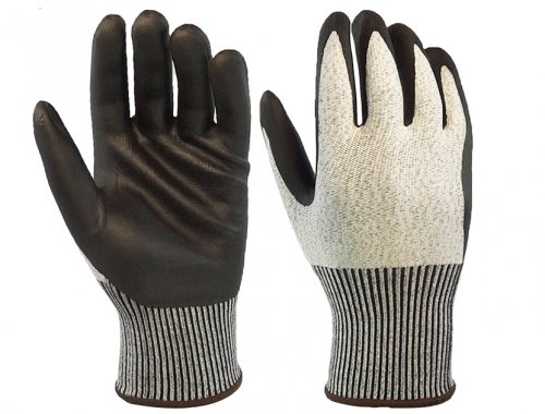 MU-53203 13g nitrile foam cut resistant gloves for Anti cutting hand