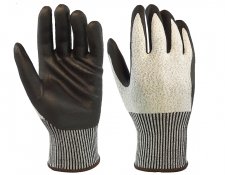MU-53203 13g nitrile foam cut resistant gloves for Anti cutting hand