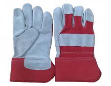 10.5" Nature cowsplit leather gloves