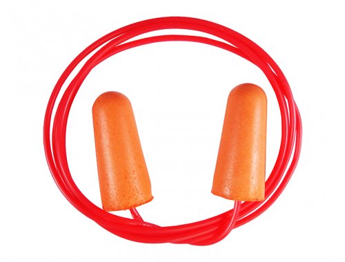 Corded PU Foam Earplugs | Disposable Hearing Protection | MUSSE