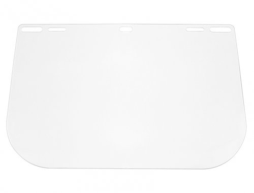 Transparent PC Visor 8" x 12" x 1.0mm, Visor de PC