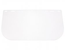Transparent PC Visor 8" x 15.5" x 1.0mm, Visor de PC