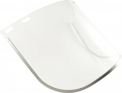 Clear Visor (8 x 15.5", 1.0 mm, Aluminum Bound)