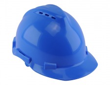 PP blueYellow Hard Hats Construction