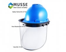Viosr Bracket MU-05101+Safety Helmet +Visor