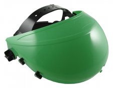 Green ABS Brow Guard, ABS Browguard, protección de frente, Protector de cejas