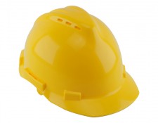 Yellow Hard Hats Construction