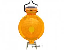 Solar Warning Light With Light Control Switch
