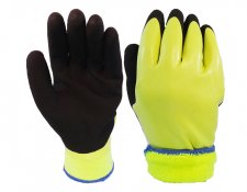 MU-53112gb Green 15 Gauge double latex gloves