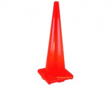 Conos de tráfico grandes de 40 pulgadas (100 cm) | Conos de seguridad de alta visibilidad | MUSSE