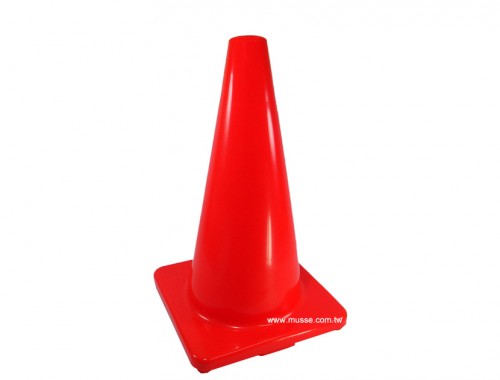Conos de tráfico de 18 pulgadas (45 cm) | Conos de seguridad duraderos | MUSSE