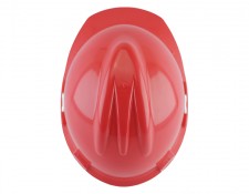 red hard hat Arrow shape cap shell