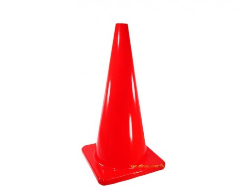 Conos de seguridad de 28 pulgadas (70 cm) | Conos de tráfico duraderos | MUSSE