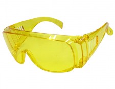 Kids Safety Glasses Over Glasses Yellow