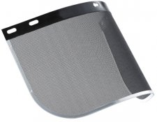Steel Wire Mesh Visor (8 x 15.5", Aluminum bound) For high temperature application