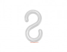 White pe s hook
