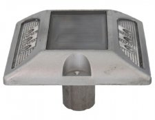 White Aluminum Frame Road Stud